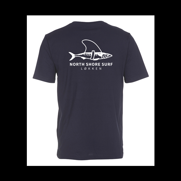North Shore Surf - T-Shirt “Ny makrel” - Navy Blue
